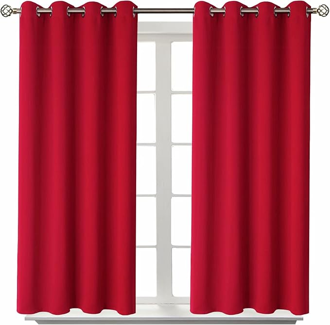 BGment Room Darkening Curtains 54 Inches Long by BGment