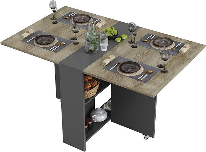 Tiptiper Folding Dining Table by Tiptiper