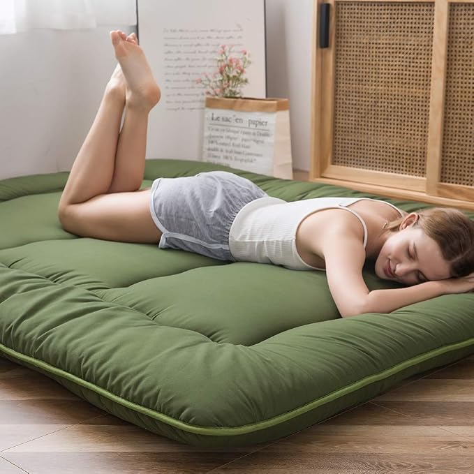 MAXYOYO Japanese Floor Mattress Futon Mattress, Thicken Tatami Mat Shiki Futon - Image 6