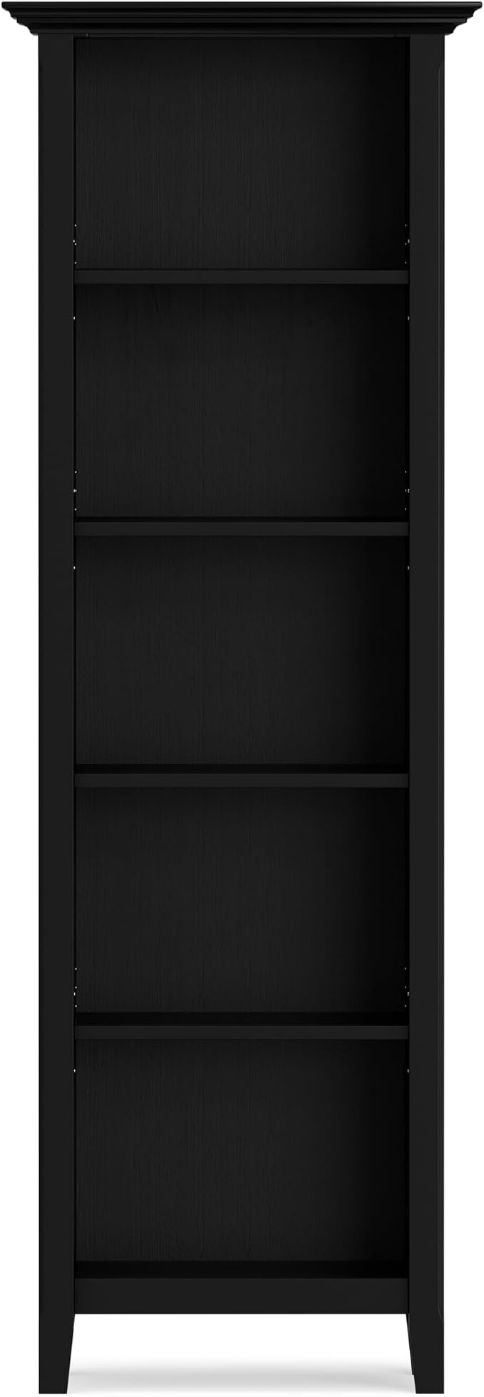 SIMPLIHOME Amherst TV Stand and Bookcase Bundle - Image 6