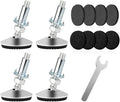 4 Set M10 Swivel Adjustable Leveling Feet, Heavy Duty Height Adjuster Furniture by Tahikem