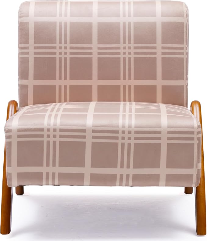 Oversized Accent Chair, upholstered armless mid Century Modern Living Room Chair - Image 8