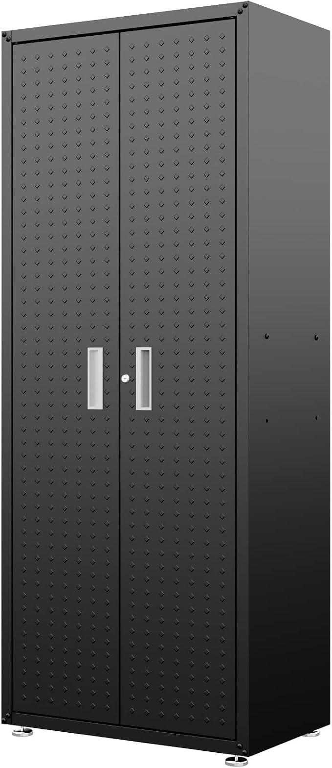 Manhattan Comfort Fortress Textured Metal 75.4" Garage Cabinet - Image 6