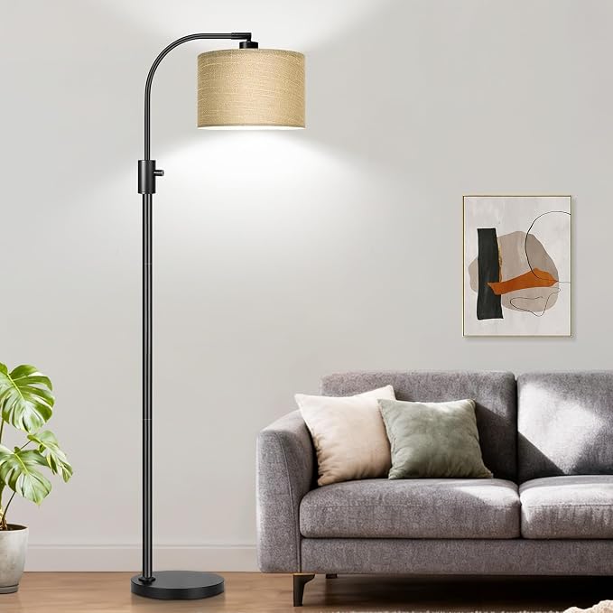 Nintiue Upgraded Modern Arc Dimmable Tall Standing Floor Lamp - Image 5