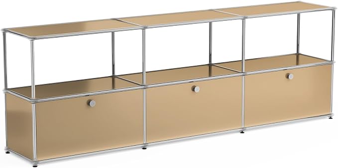 Modern Storage Cabinet Versatile Free-Standing Organizer - Image 3