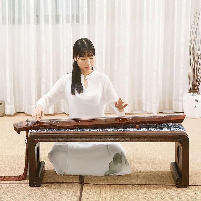 CHICKEN Couch End Table Console Table Guqin Piano Wood Ancient Furniture Four - Image 3