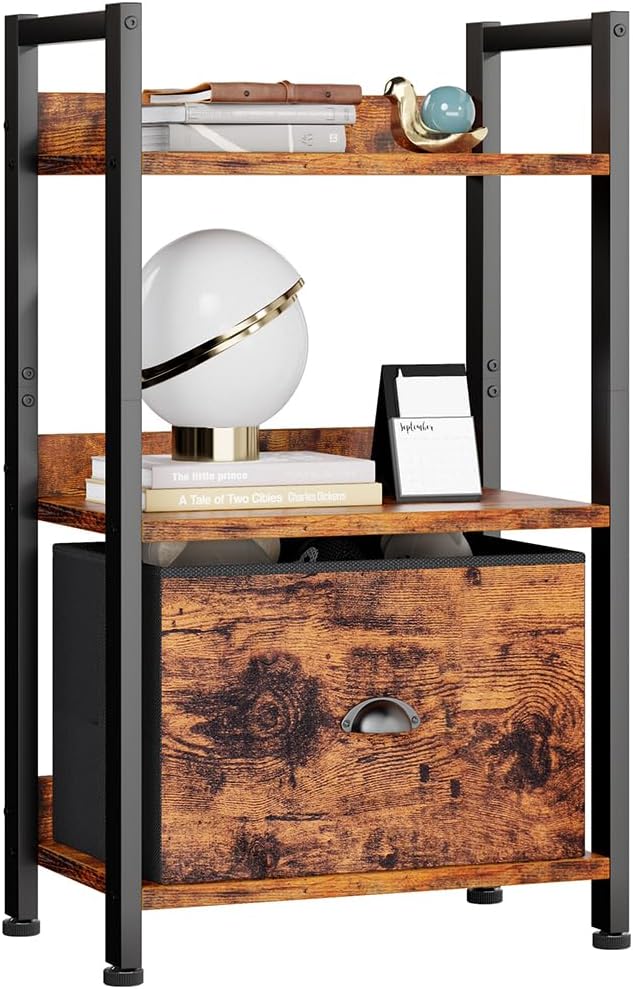 Furologee 3 Tier Bookshelf by Furologee