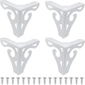 Piutouyar 4 Inch/10cm Hollow Out Furniture Legs Set of 4, Modern Triangle Couch by Piutouyar