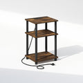 Furinno JUST Night Stand, 3-Tier Turn-N-Tube Nightstand by Furinno-FitsYourSpaceFitsYourBudget