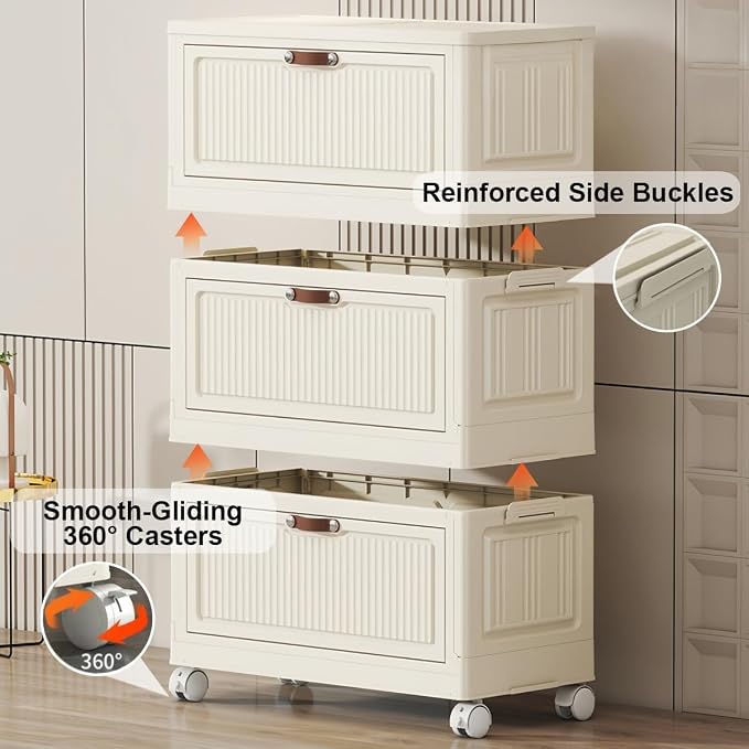 5-Tier Foldable Storage Cabinet - Image 5