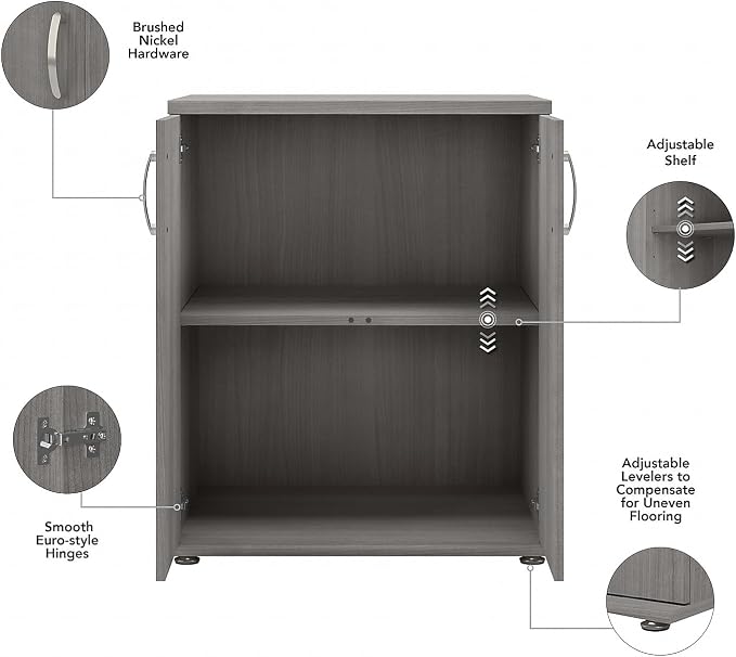 Bush Business Furniture Universal Floor Storage Cabinet - Image 4