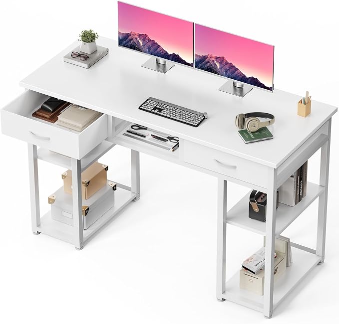 DUMOS 48" Small Computer Home Office Desk by DumosLifestyle