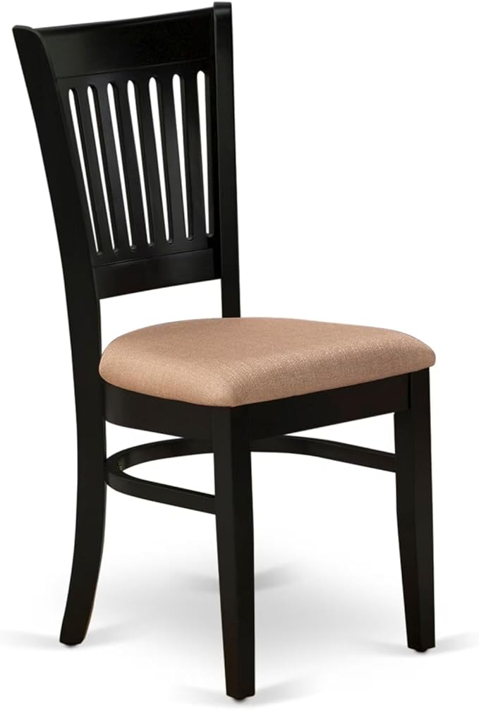 East West Furniture ANVA5-BLK-C 5 Piece Dining Room Furniture Set Includes a - Image 12