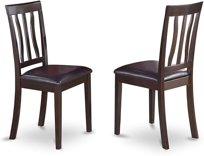 East West Furniture ANC-CAP-LC Antique Dining Chairs by EastWestFurniture