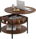 FABATO Round Lift Top Coffee Table by FABATO