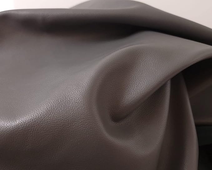 Soft Faux Vegan PU Leather by the Yard Synthetic Pleather 0.9 mm Nappa Yards - Image 2