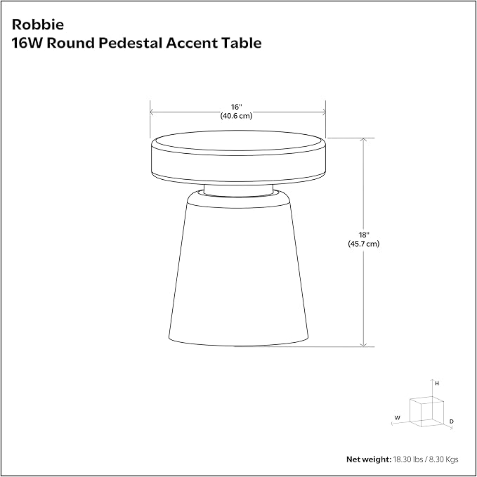 SIMPLIHOME Robbie Accent Table - Image 2