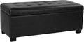 HomePop Large Tufted Storage Bench by HomePop