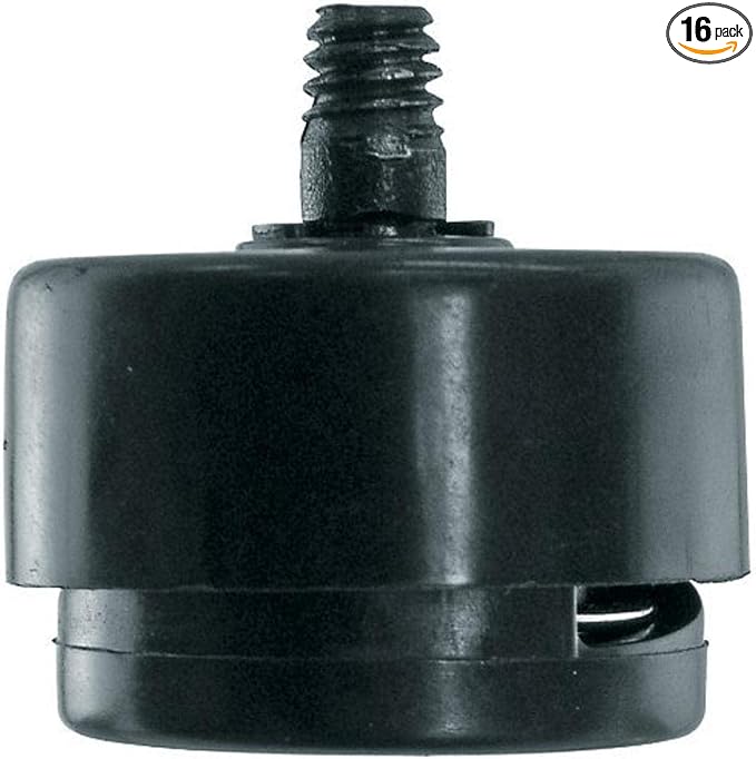 Shepherd Pack of 16 Self-Leveling Table Glides, 1/4" Threaded Stem by Shepherd