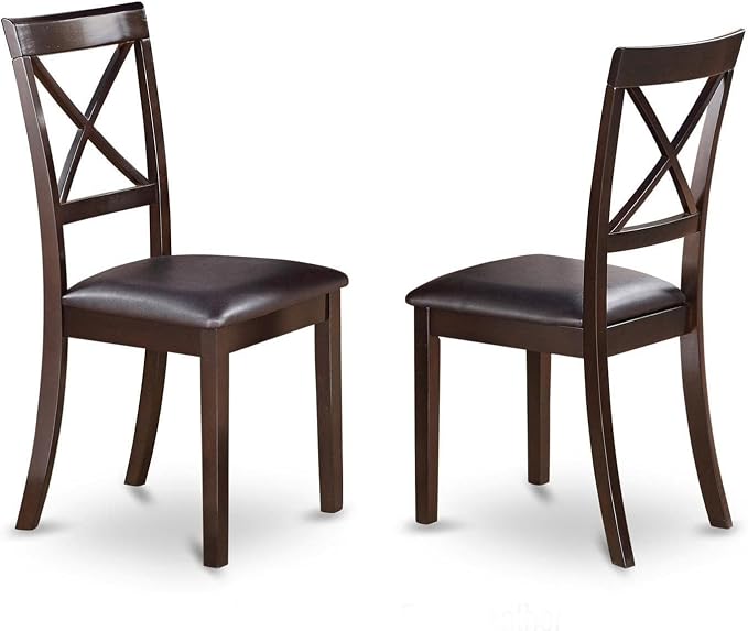 East West Furniture BOC-CAP-LC Boston Dining Chairs by EastWestFurniture