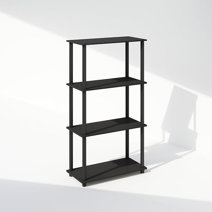 Furinno Turn-N-Tube Book Shelf, 4-Tier Bookshelf, Bookcase - Image 6