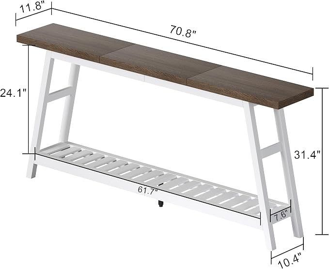 ChooChoo 70.9 Inch Long Console Tables - Image 2