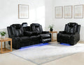 Power Reclining Sofa Set, Living Room Furniture Sets, Leather Power Recliner by LYfurniture