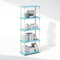 Furinno Turn-N-Tube Book Shelf, 5-Tier Bookshelf, Bookcase by Furinno-FitsYourSpaceFitsYourBudget