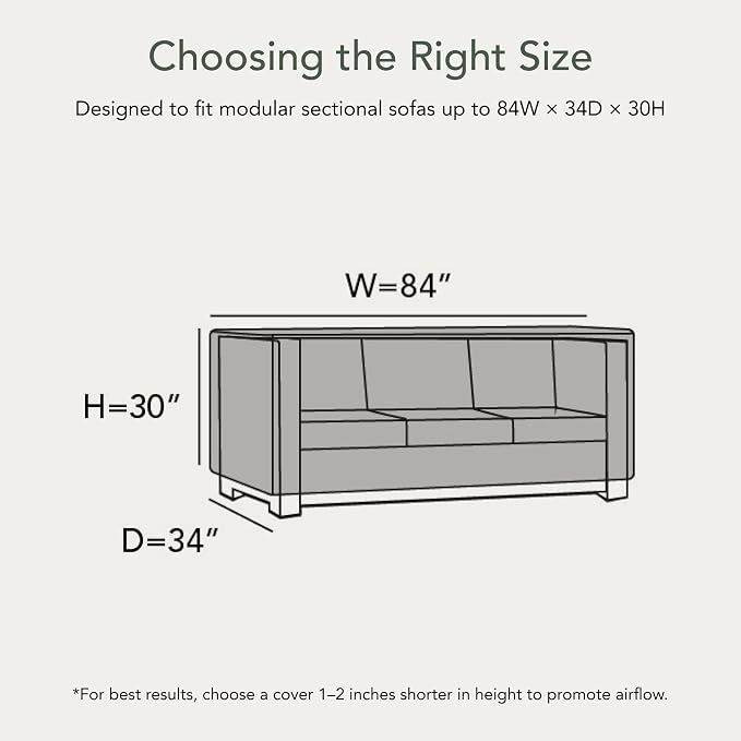 Covermates Modular Sectional Sofa Cover - Image 2