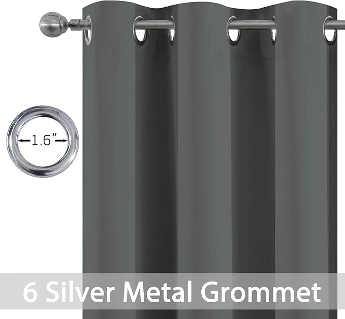 Yakamok 84 Inch Length Blackout Curtains - Image 2