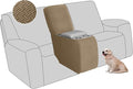 ALIECOM Recliner Sectional Couch Covers L Shape Stretch Corner Reclining by ALIECOM