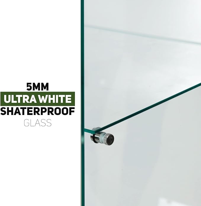 Beauty4U Glass Display Cabinet - Image 4