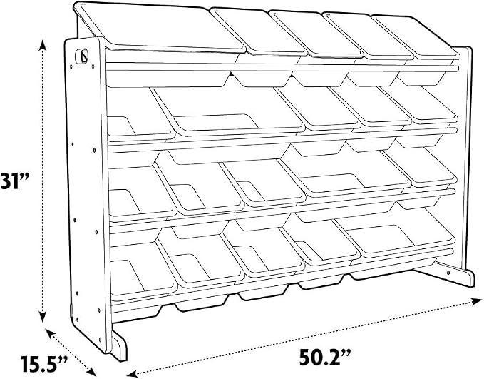Humble Crew Toy Storage Organizer - Image 8