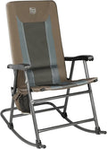TIMBER RIDGE Outdoor Folding Rocking Chair, Hard Armrests by TIMBERRIDGE