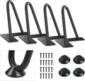 SMARTSTANDARD 5 Inch Heavy Duty Hairpin Furniture Legs, Metal Home DIY Projects by SMARTSTANDARD