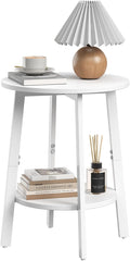 sthmec Side Table, Small Round End Table by Unknown