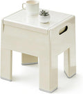 Nightstand Bedside Table with Storage Space, Dorm and Small Spaces, Easy by Permory
