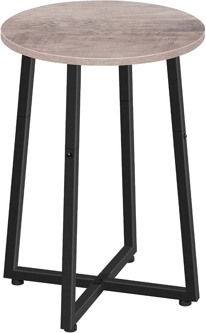 HOOBRO Side Table, Round End Accent Table by HOOBRO