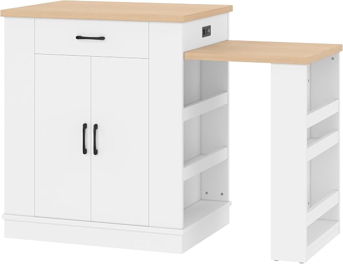 Modern Extendable Dining Table - Image 9