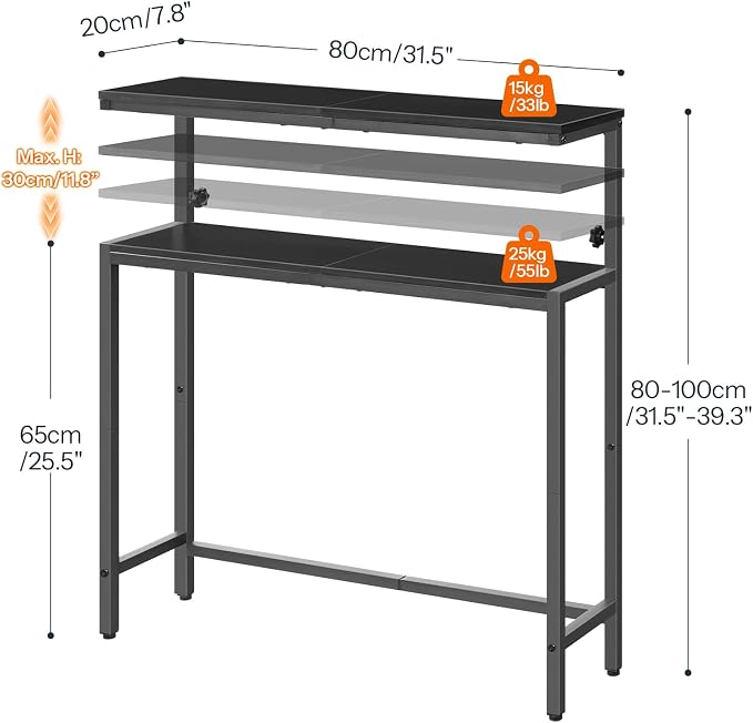 HOOBRO Narrow Console Table - Image 3
