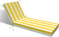 L'AGRATY Outdoor Lounge Chaise Cushion: 72x21x3 Inch Waterproof Lounge Chair by LAGRATY