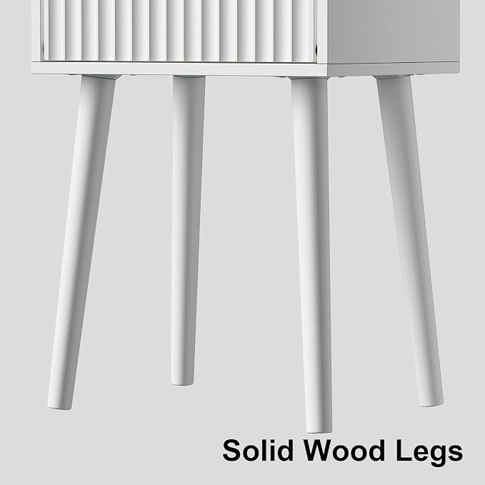 LAATOOREE Nightstand Set of 2, Small Bed Side Table - Image 6
