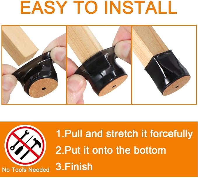 32 Pcs Chair Leg Floor Protectors - Image 6