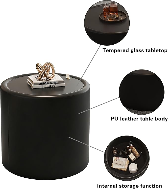 SSLine Modern Round Side Table - Image 5