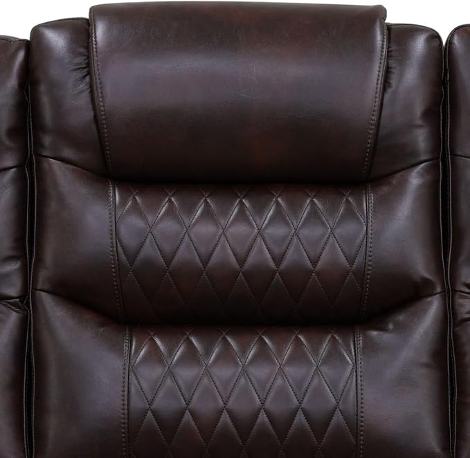 Leather Power Recliner Sofa Set - Image 8