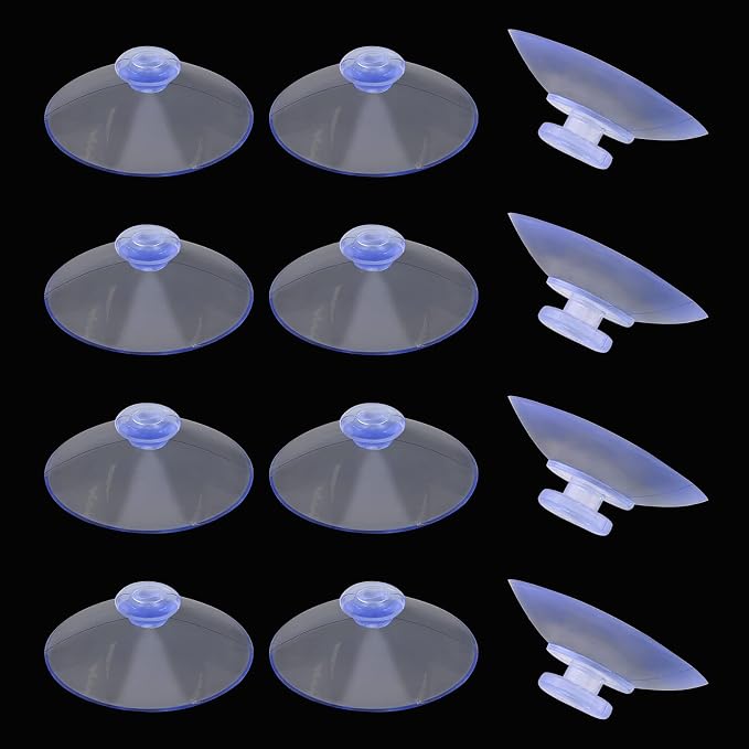 30 Pack Glass Table Suction Cups - 45mm Rubber Suckers - Image 2