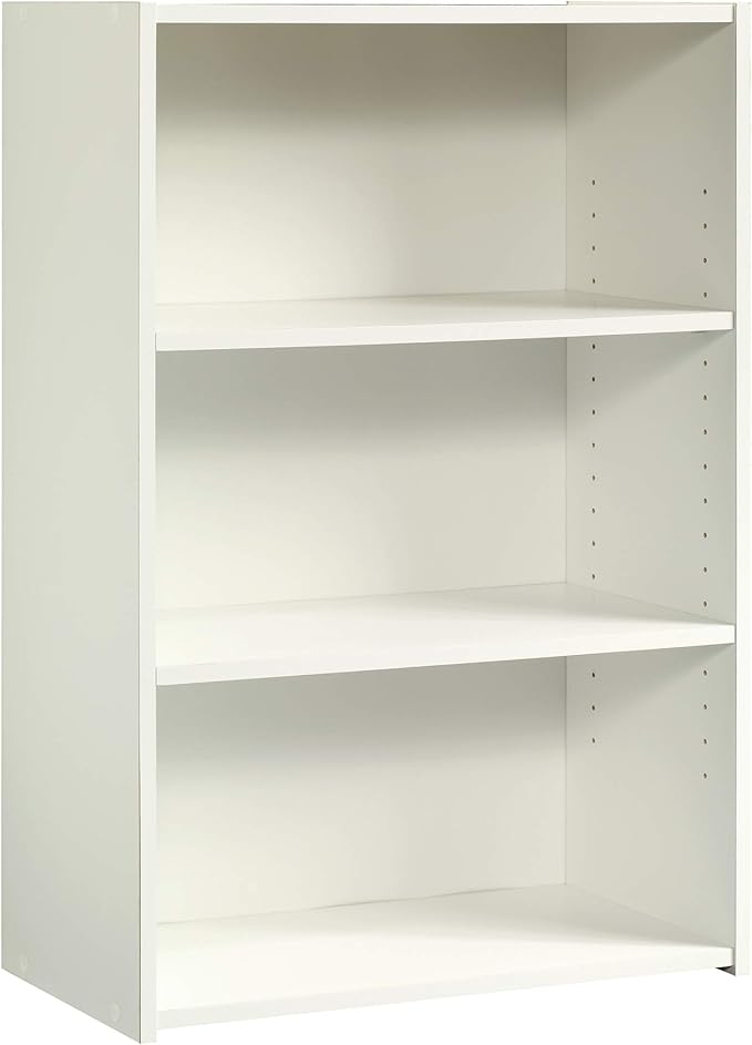Sauder Beginnings 3-Shelf Bookcase/ Book shelf, Soft White finish by SAUDER%C2%AE