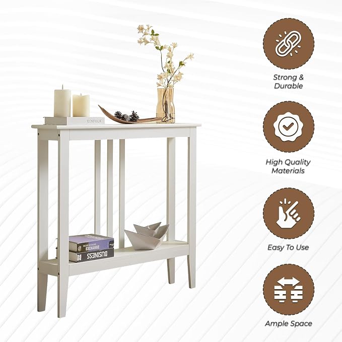 Kings Brand Furniture Narrow Console Table - Image 5