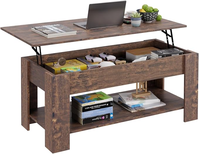 FDW Lift Top Coffee Table Coffee Table by FDW