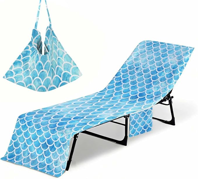 Irisbell Lounge Chair Towel Cover by Irisbell